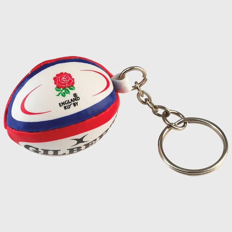 Gilbert England Rugby Ball Keyring