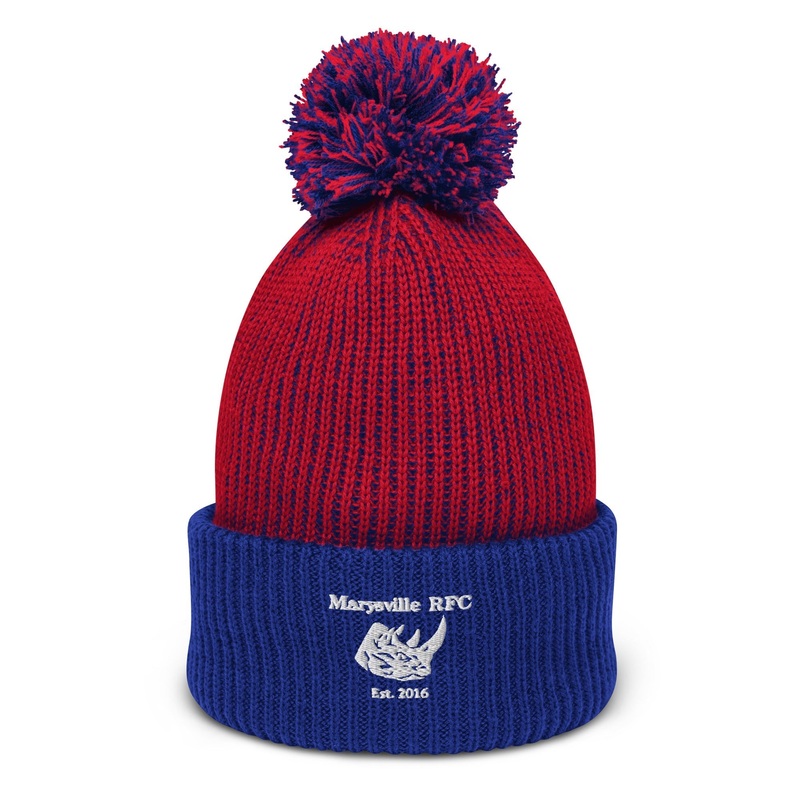 Marysville RFC Speckled Pom Beanie