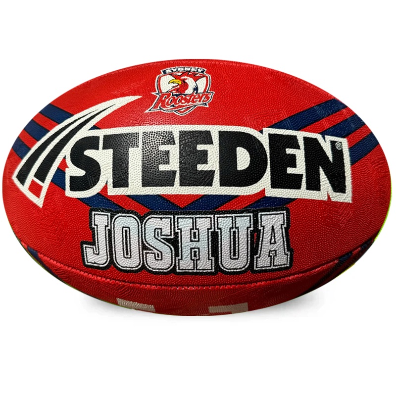 Personalised Sydney Roosters Official NRL Ball (Size 5)
