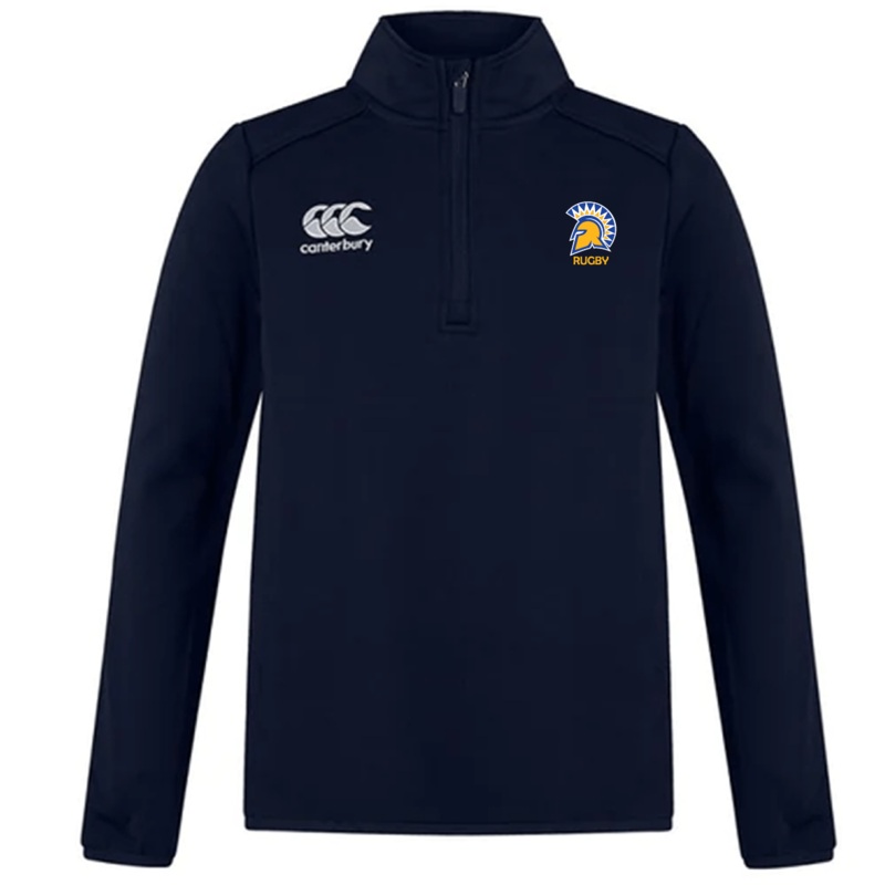 Spartan Rugby Club 1/4 Zip Mid Layer Training Top by Canterbury