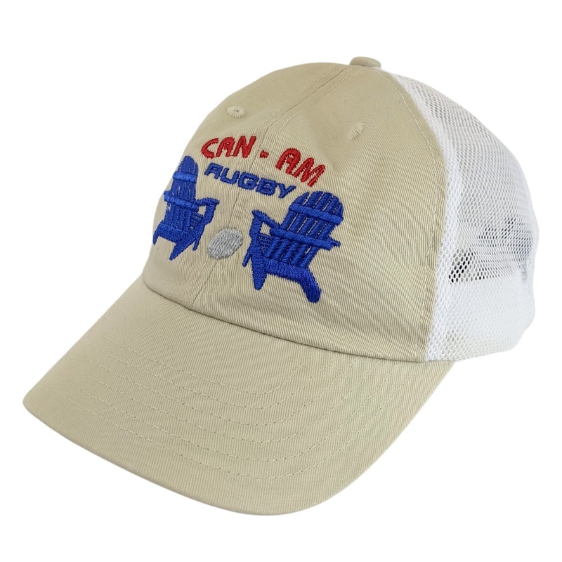CAN-AM Trucker Hat|Stone/White|Iron/White