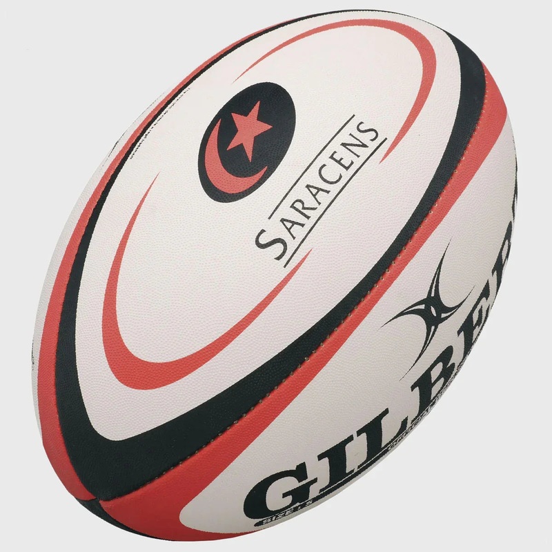 Gilbert Saracens Replica Rugby Ball