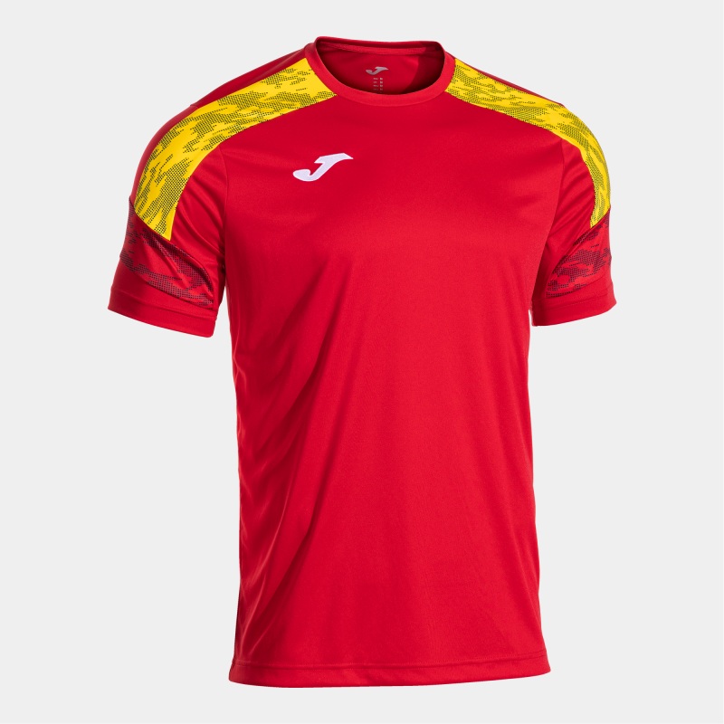 JOMA CHAMPIONSHIP VIII T-SHIRT RED YELLOW
