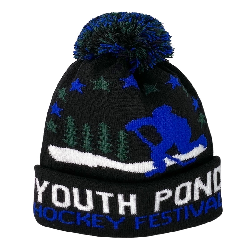 YPHF Knit Graphic Beanie