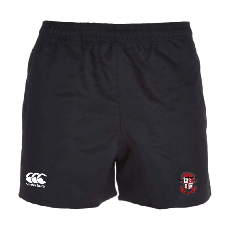Battleship Rugby Club Professional Polyester Rugby Short by Canterbury