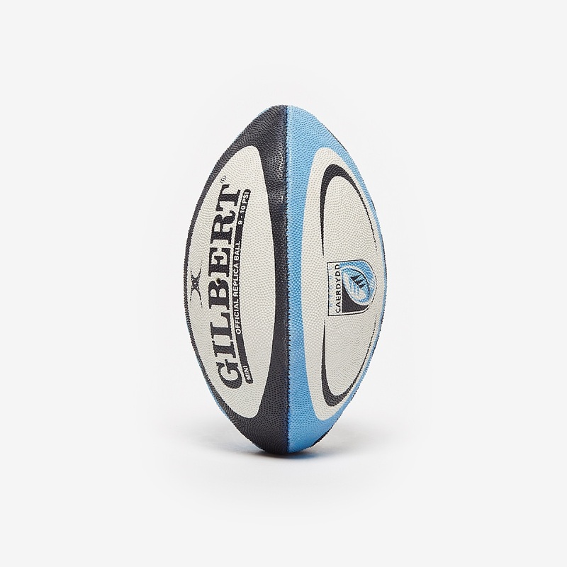 Gilbert Cardiff Blues Mini Replica Rugby Ball