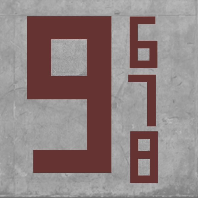 WORLD CUP NUMBERS SMALL MAROON