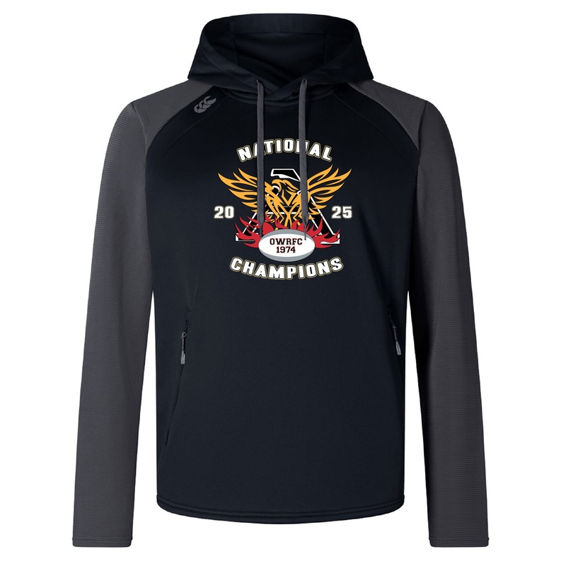 Atlanta Old White Rugby Champs Elite Training Hoody by Canterbury