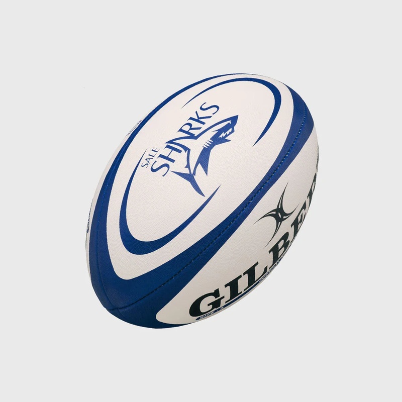Gilbert Sale Sharks Replica Mini Rugby Ball