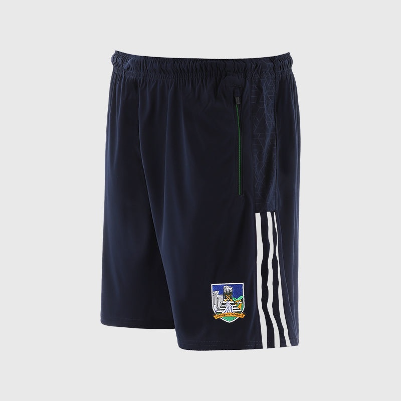 O’Neills Limerick GAA Hydra 049 Poly Shorts Kid’s (Navy)