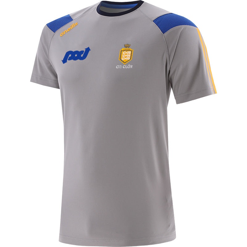 O’Neills Clare GAA Rockway 060 T-Shirt Kid’s (Alloy Royal Amber)