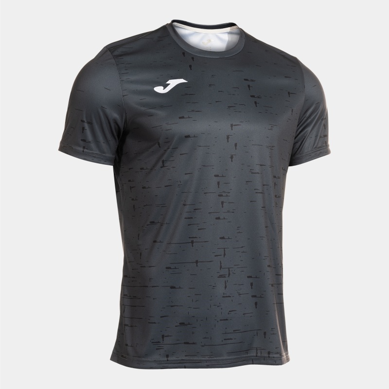 JOMA PROTEAM II T-SHIRT ANTHRACITE BLACK