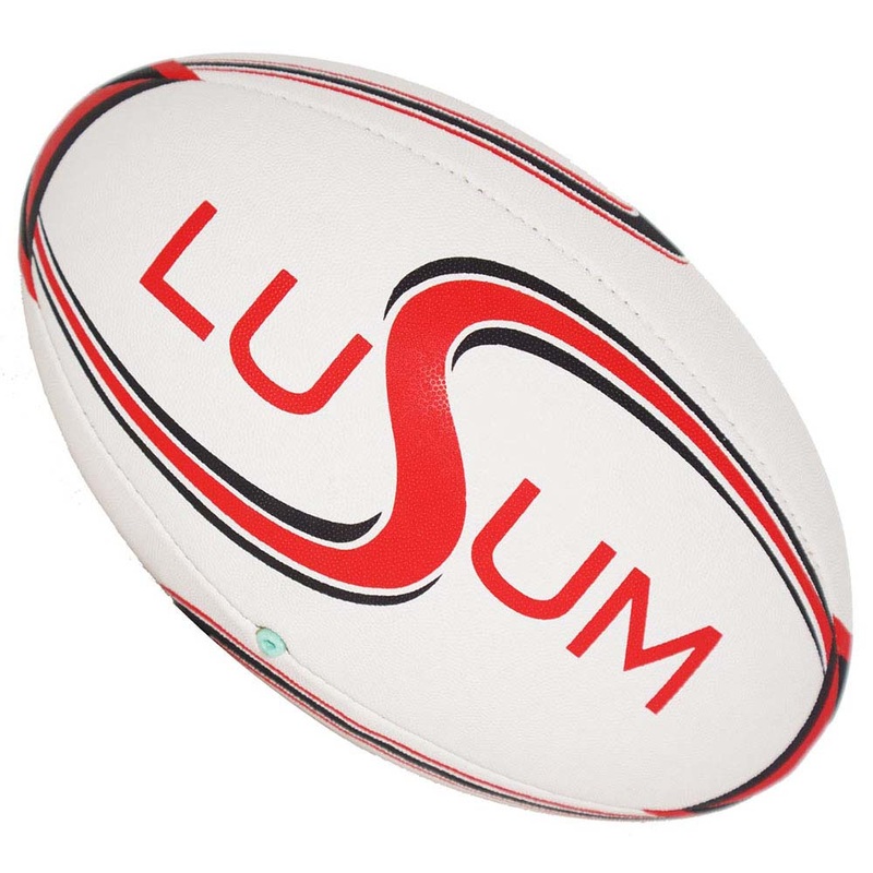 Lusum Optio Rugby Ball|Size 4|Size 5|Red