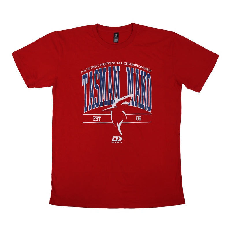 2022 Tasman Mako Mens Graphic Tee – Red