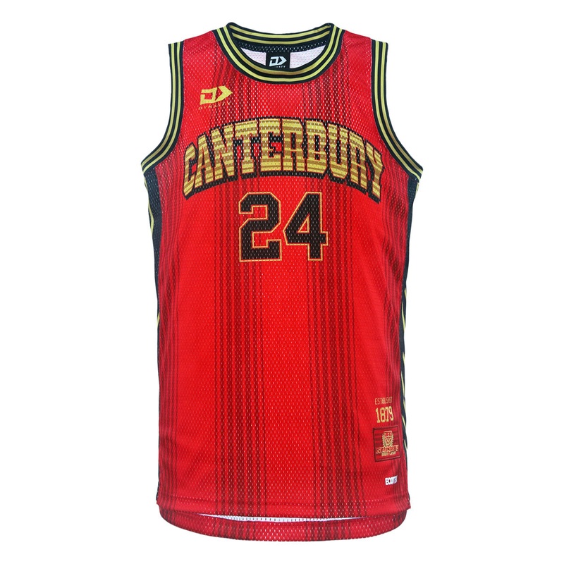 2024 Canterbury Rugby Mens Basketball Singlet