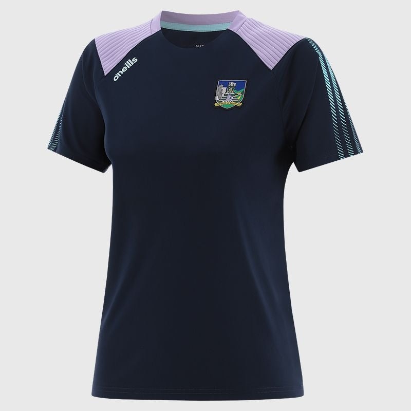 O’Neill’s Limerick GAA Dynamo 060 T-Shirt Women’s (Marine Purple)