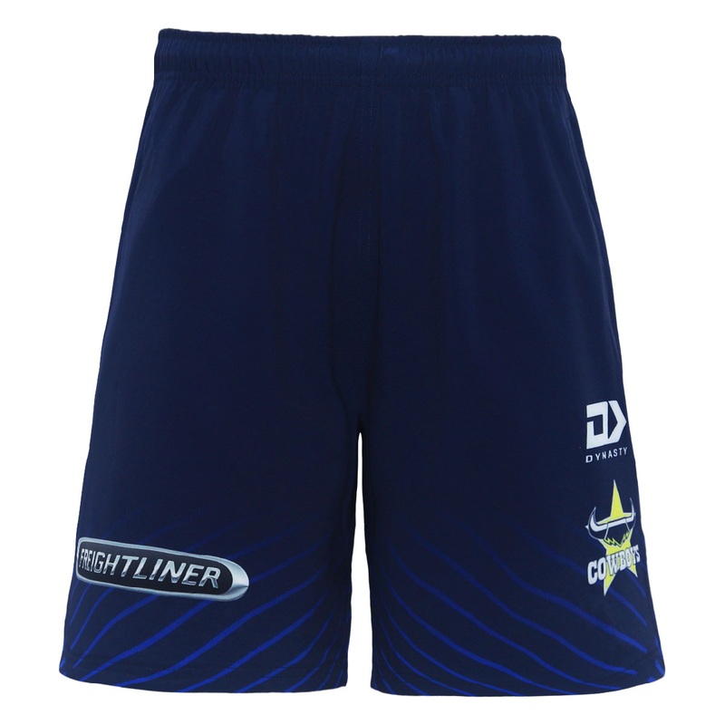 2024 North Queensland Cowboys Mens Navy Gym Short