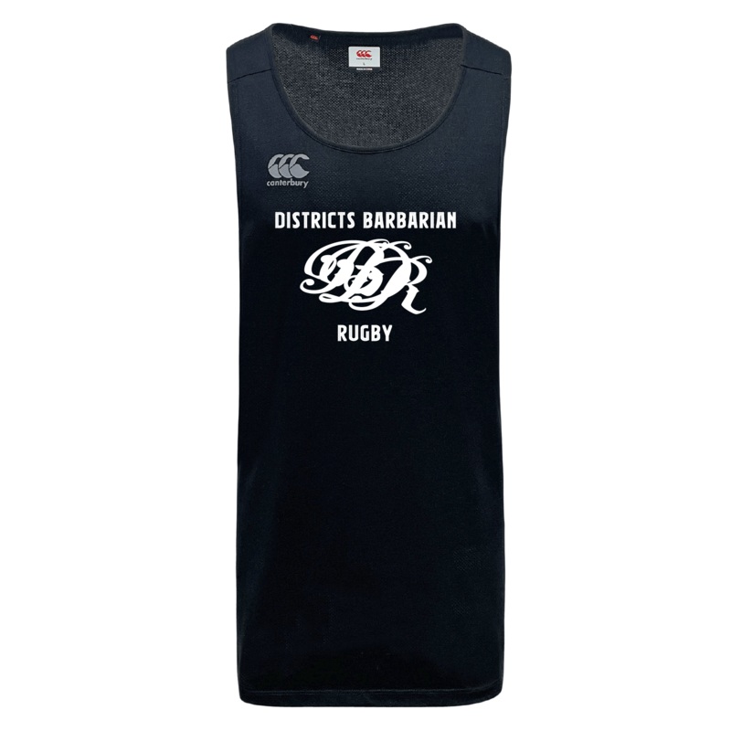 Districts Barbarian RFC Tempo Vapodri Singlet by Canterbury