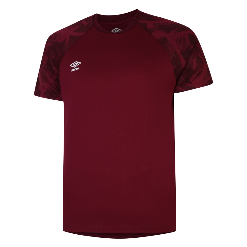 UMRBO ATLAS JERSEY NEW CLARET WHITE SHORT SLEEVE