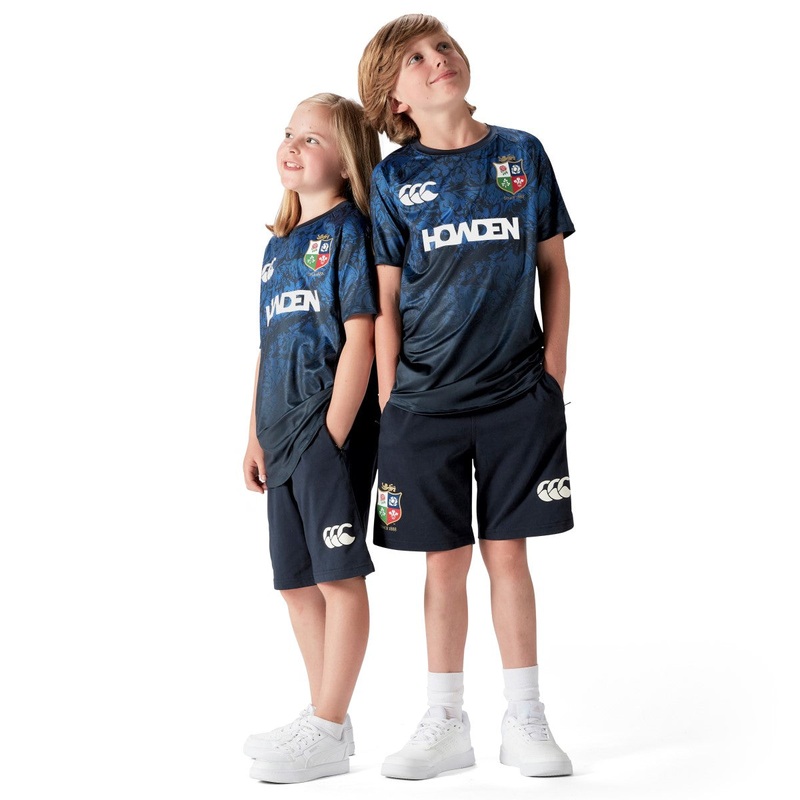 Canterbury Lions Superlight T-Shirt Kid’s (Navy BQ5)