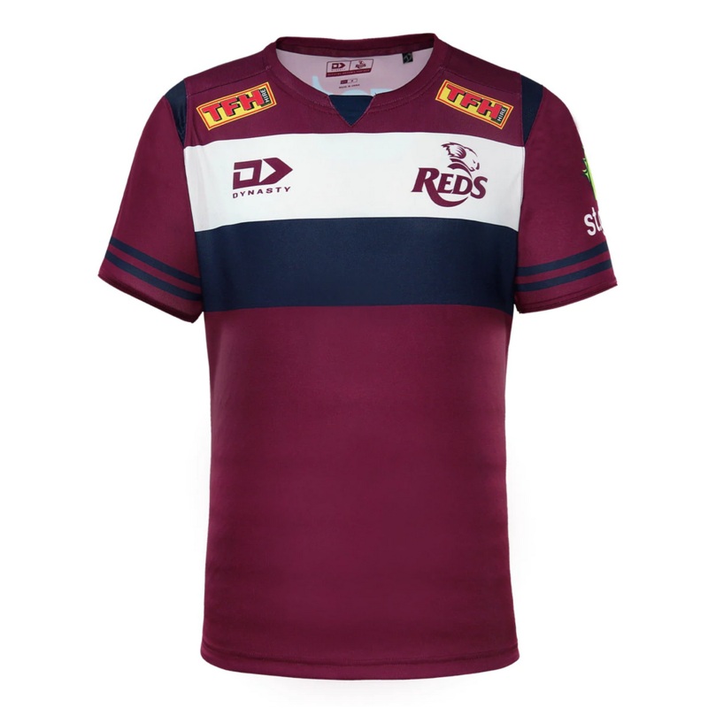 2022 Queensland Reds Mens Warm Up Tee