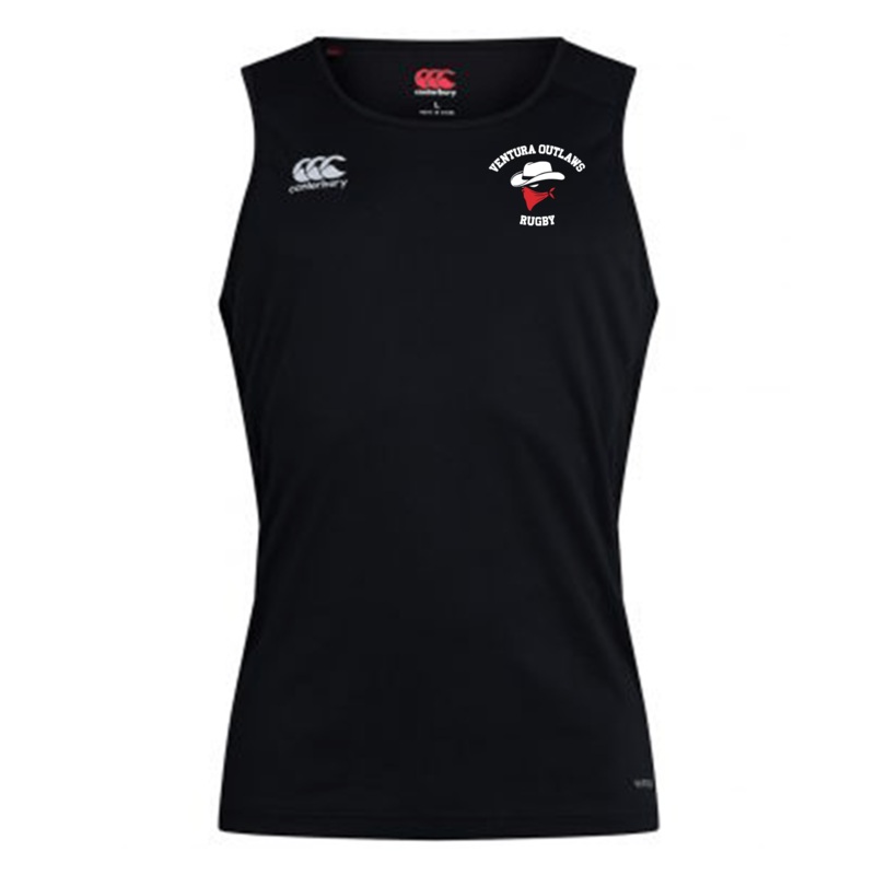 Ventura Outlaws Rugby Club Dry Singlet by Canterbury