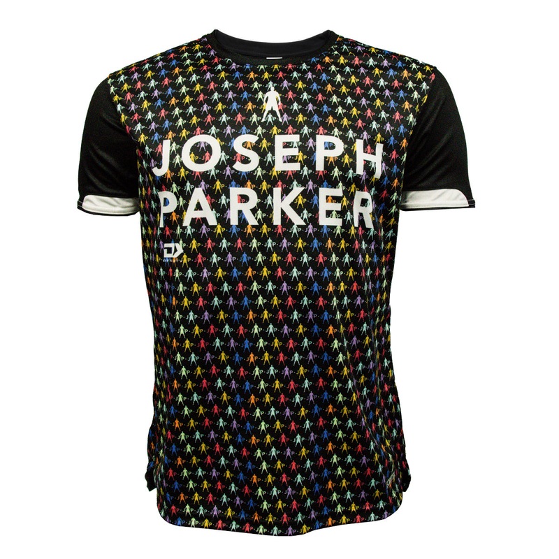 2022 Joseph Parker Black Pattern Tee