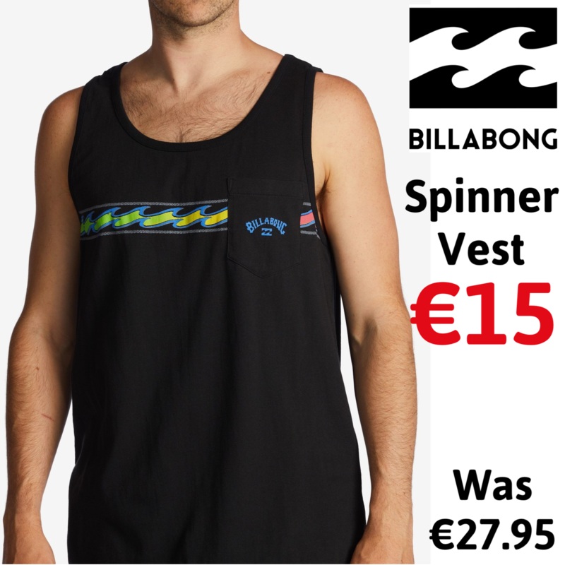 Billabong Spinner Vest Men’s (Black)