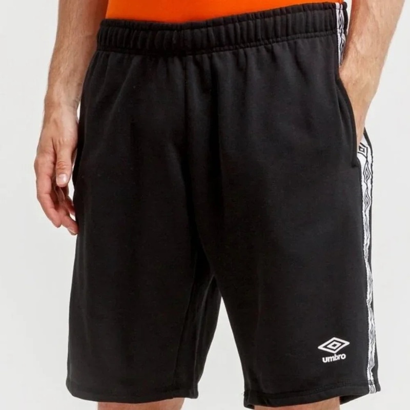 Umbro Mens Taped Shorts|Black|S|M|L|XL|2XL