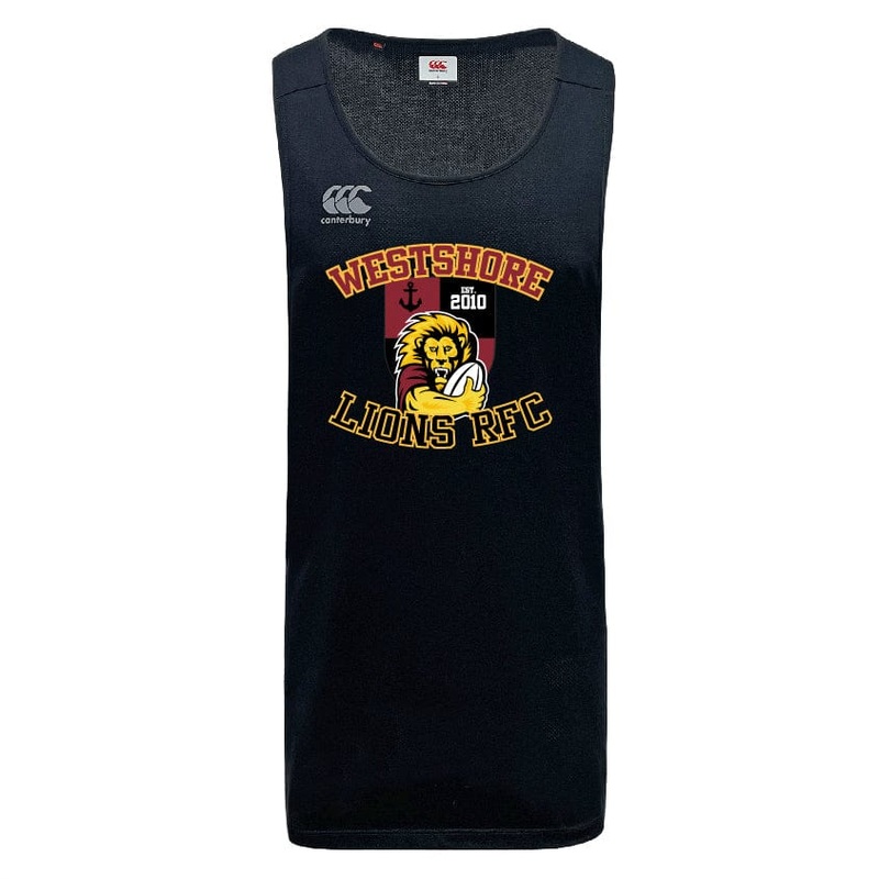 Westshore Lions Tempo Vapodri Singlet by Canterbury