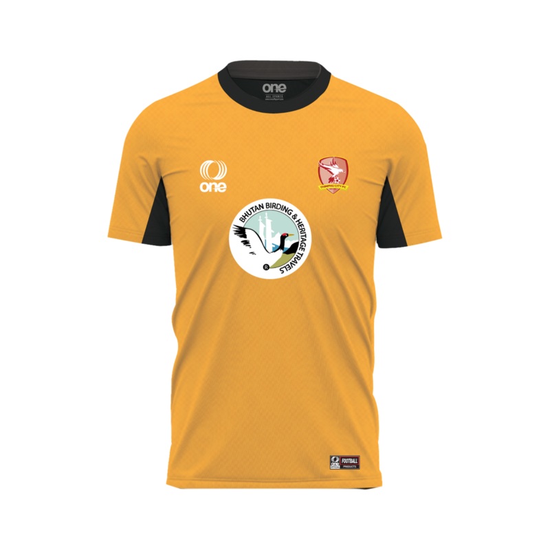 Youth Thimphu City FC Training Yellow Jersey