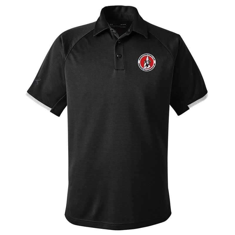 Amoskeag RFC Rival Polo|Black|Red|Small|Medium|Large|X-Large|2X-Large|3X-Large|4X-Large