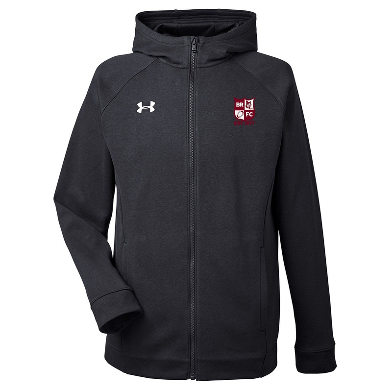 Bates RFC Hustle Zip Hoody|True Gray Heather|Black|Small|Medium|Large|X-Large|2X-Large|3X-Large|4X-Large