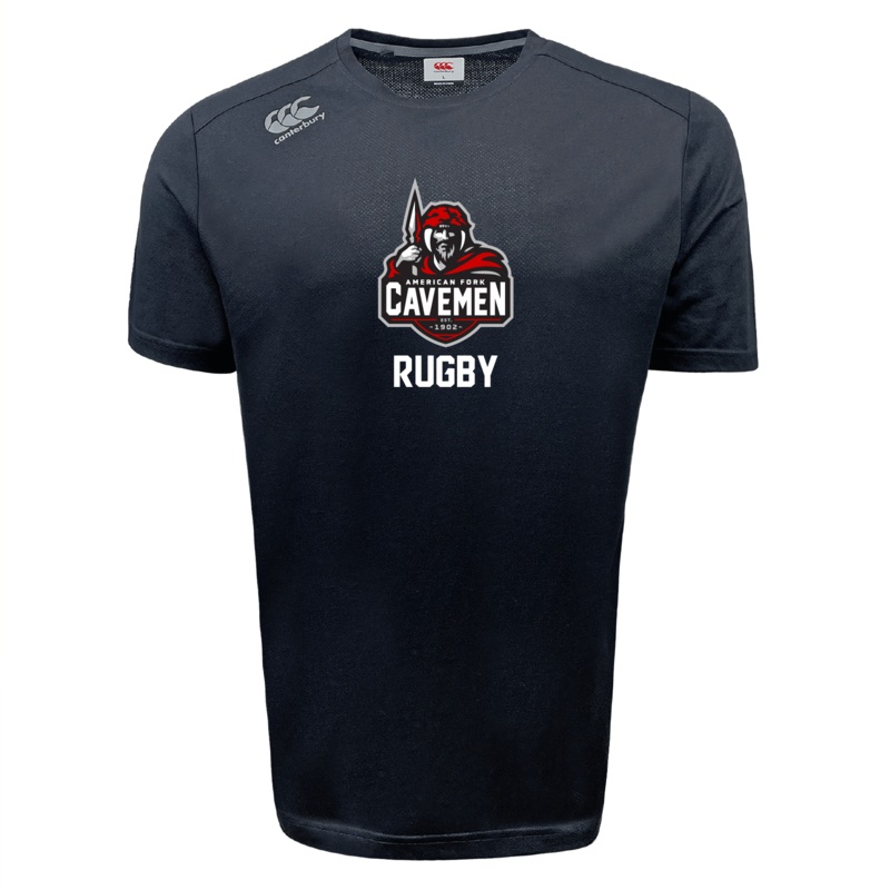 American Fork Cavemen Tempo Vapodri T-Shirt by Canterbury