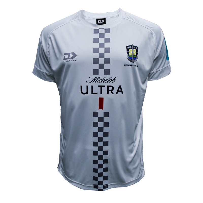 2025 Auckland City Football Club Mens Replica Away Jersey – White
