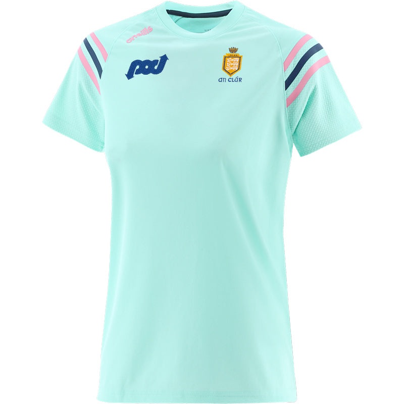 O’Neills Clare GAA Weston 060 T-Shirt Girl’s (Mint Cotton Candy)