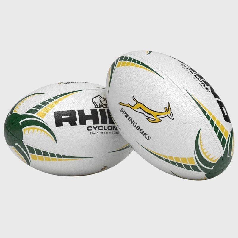 Rhino Springboks Cyclone Rugby Ball