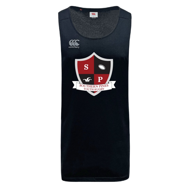 Southern Pines Youth Rugby Tempo Vapodri Singlet by Canterbury