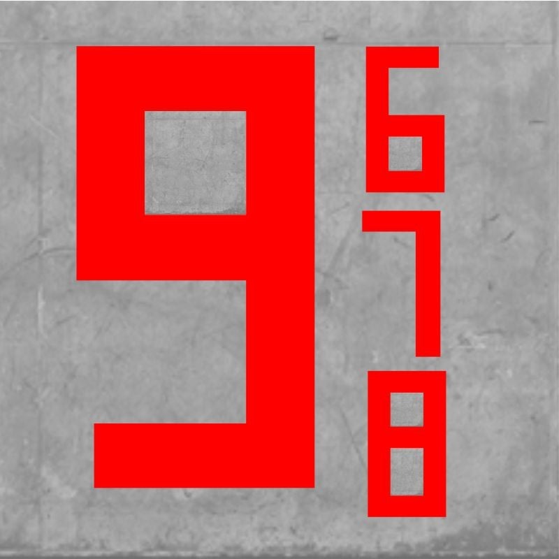 WORLD CUP NUMBERS SMALL RED|RED|ONE SIZE
