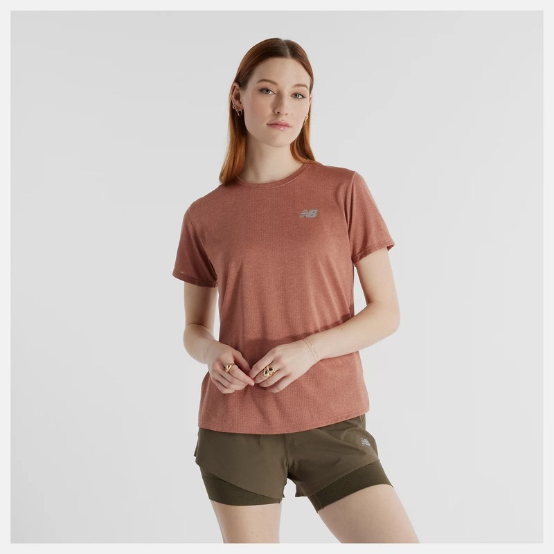 New Balance Athletics T-Shirt Women’s (Sparrow Heather)
