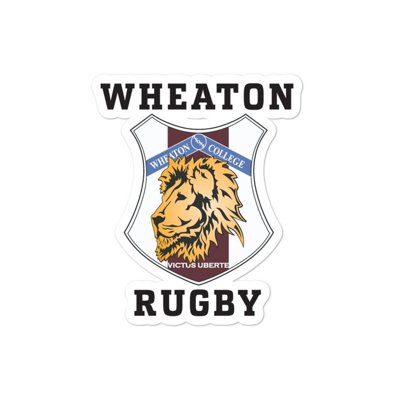 Wheaton Rugby Stickers|4″ x 4″