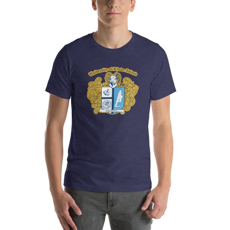 URI Rugby Social T-Shirt|Heather Midnight Navy|Heather Blue|Athletic Heather|XS|S|M|L|XL|2XL|3XL|4XL|5XL