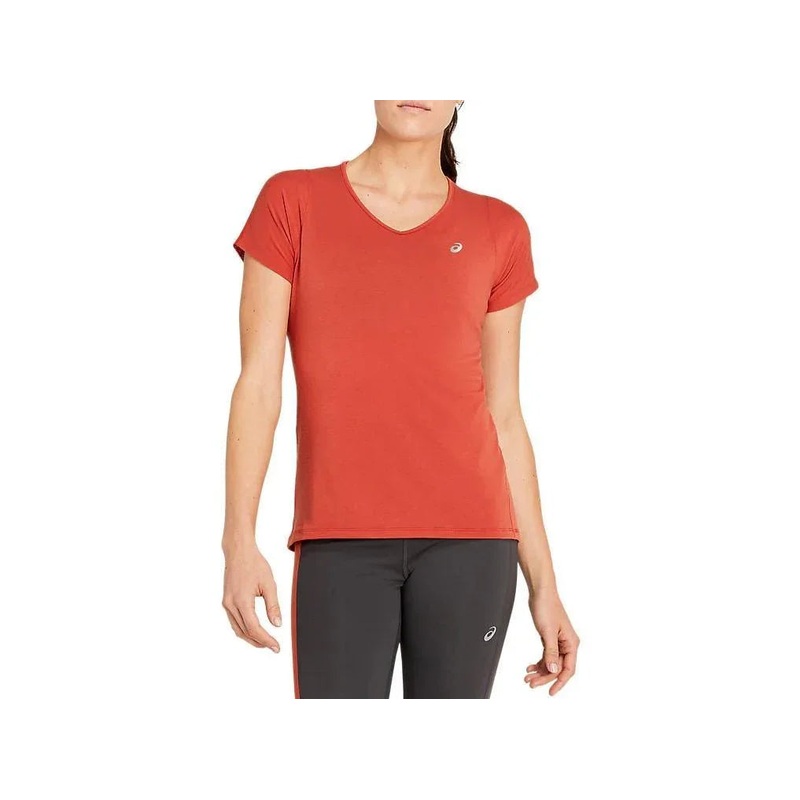Asics V-Neck SS Womens T-Shirt