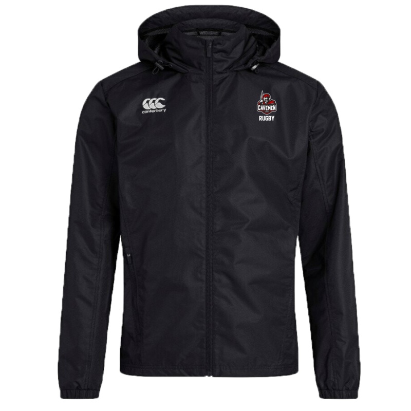 American Fork Cavemen Club Vaposhield Full Zip Rain Jacket by Canterbury