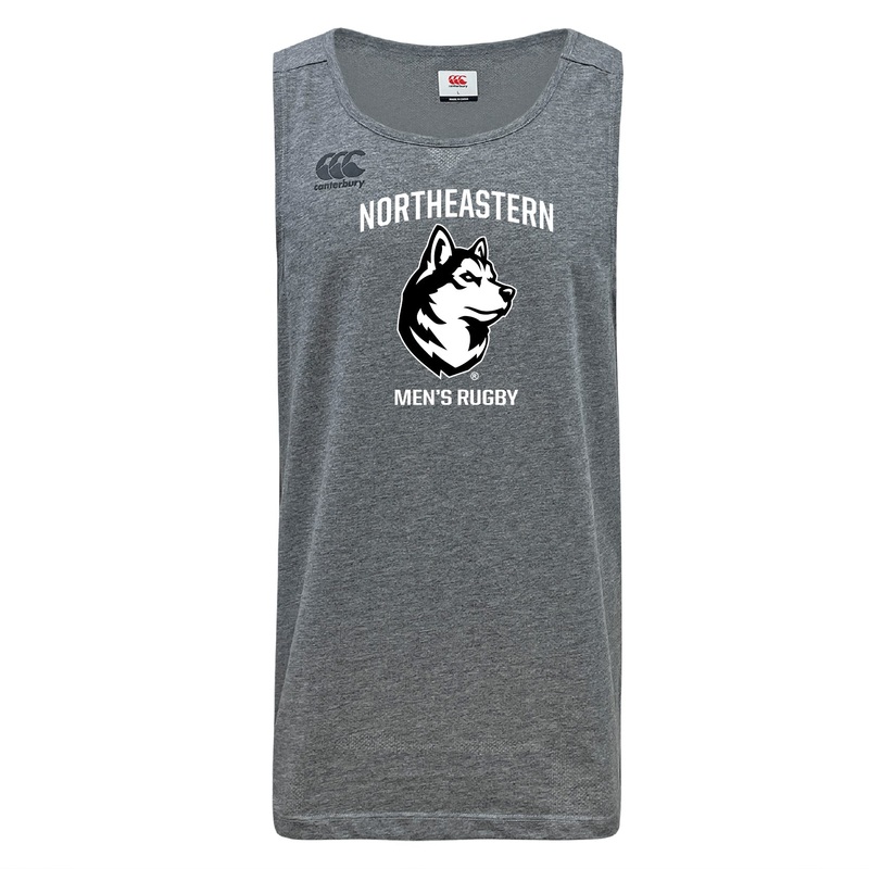 Northeastern University Men’s Rugby Tempo Vapodri Singlet by Canterbury
