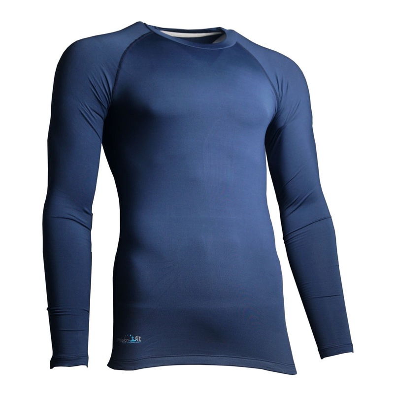 Baselayer Top Long Sleeve Jnr|Navy|SB 24-26in|MB 26-28in|LB 28-30in