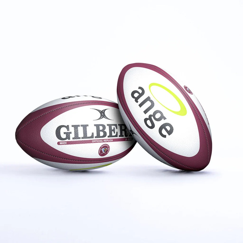 Gilbert Bordeaux Bgles Replica Midi Rugby Ball