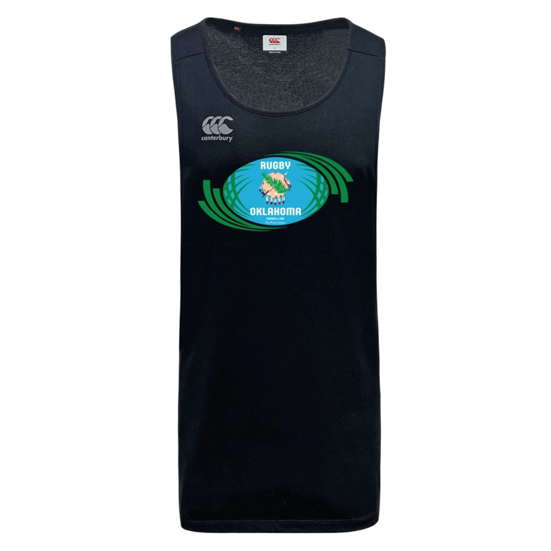 Rugby Oklahoma Tempo Vapodri Singlet by Canterbury