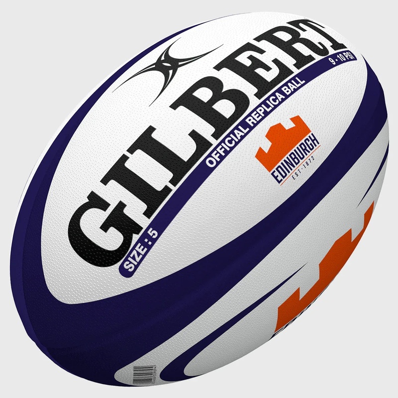 Gilbert Edinburgh Replica Rugby Ball