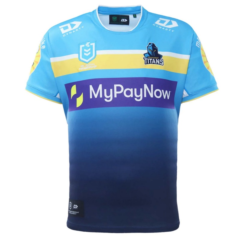 2023 Gold Coast Titans Mens Replica Home Jersey